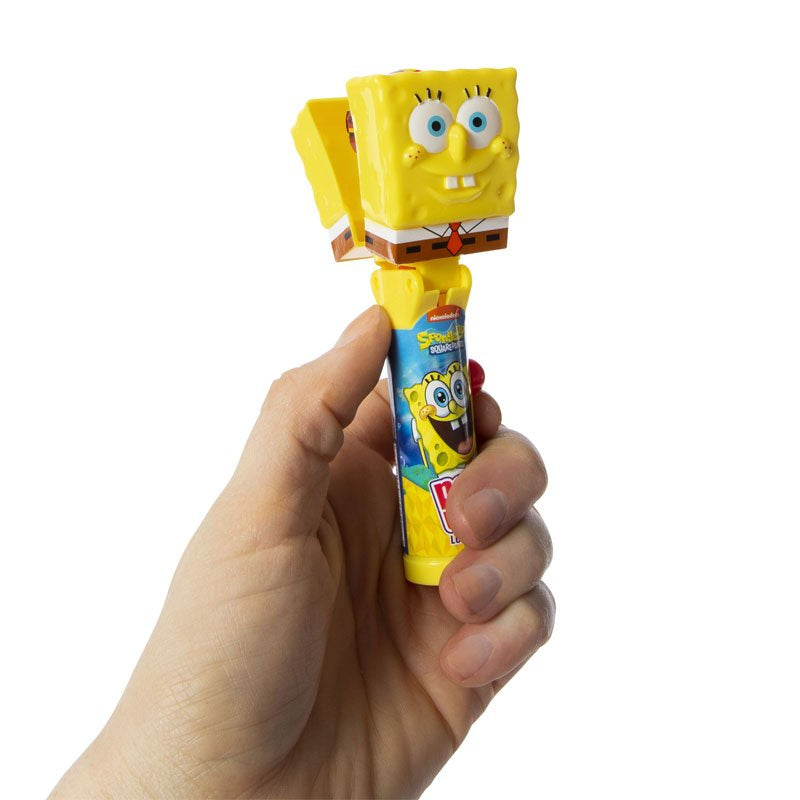 SpongeBob SquarePants Pop Ups Lollipop Candy – SpongeBob Pop-Up Candy Dispenser with Chupa Chups Lollipops