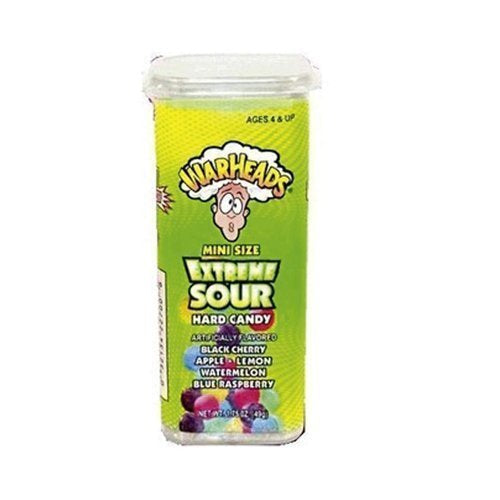 Warheads Extreme Sour Hard Candy Mini Size