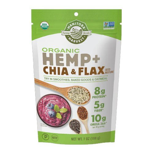 Manitoba Organic Hemp+Chia&Flax 7oz