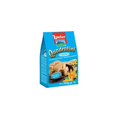 Quadratini Vanilla Creme Wafer 4.4oz