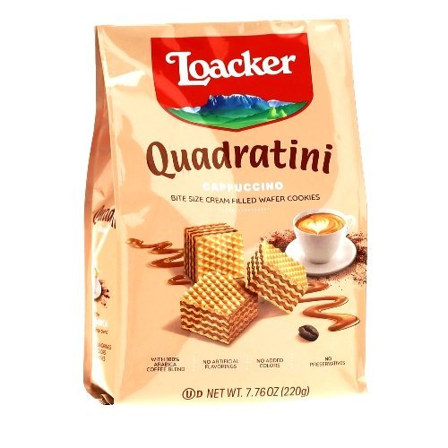 Quadratini, Cappuccino Creme 7.76oz