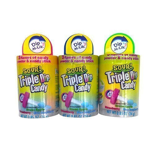 Koko Sour Triple Dip Candy 3ct