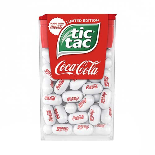 Tic Tac Coca Cola Fresh Breath Mints 1 Oz