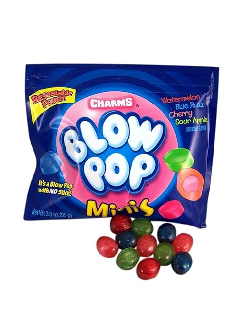Charms Blow pop minis 3.5oz