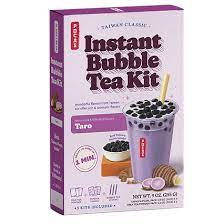 pocas instant bubble tea kit - taro