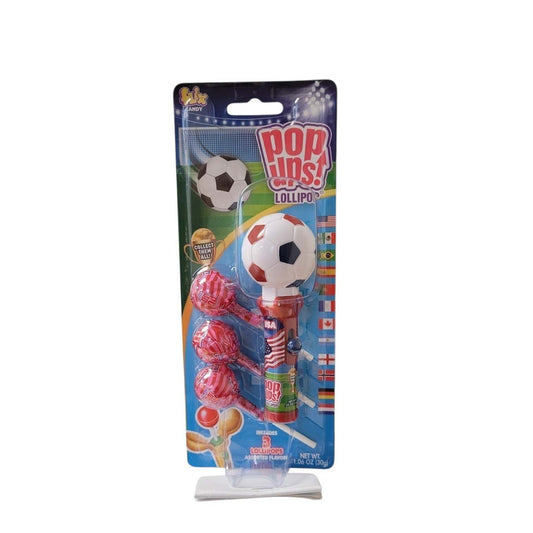 World Cup Pop Ups! Lollipop Blister Card