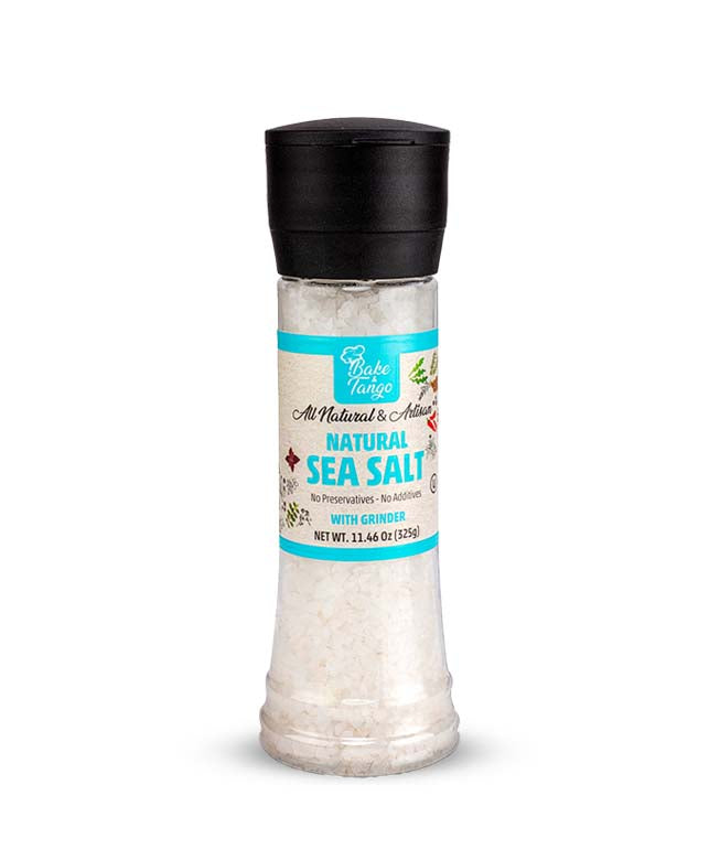 Bake & Tango Natural Sea Salt Grinder