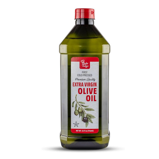 Bake & Tango Spanish Extra Virgin Olive Oil 32.8oz – Cold Extracted EVOO