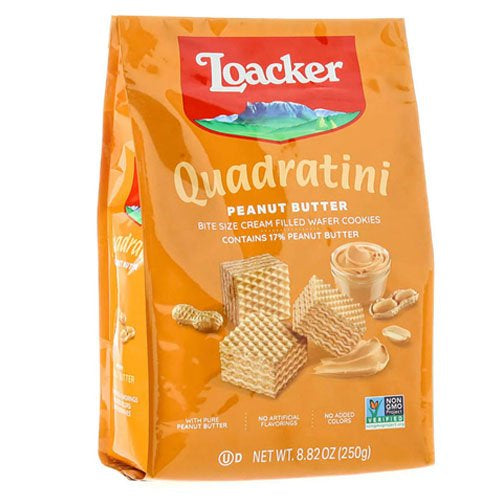 Quadratini, Peanut Butter Wafer 8.82oz