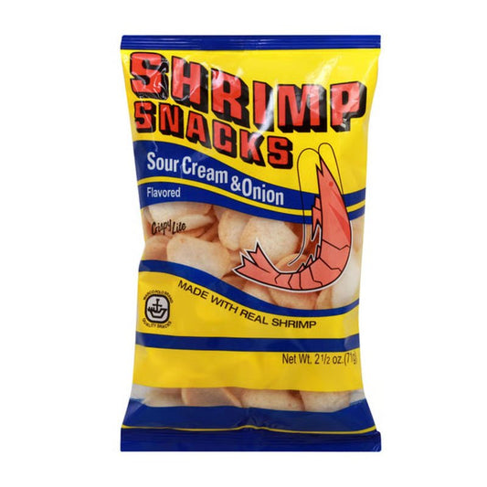 Marco Polo Sour Cream & Onion Shrimp Chips
