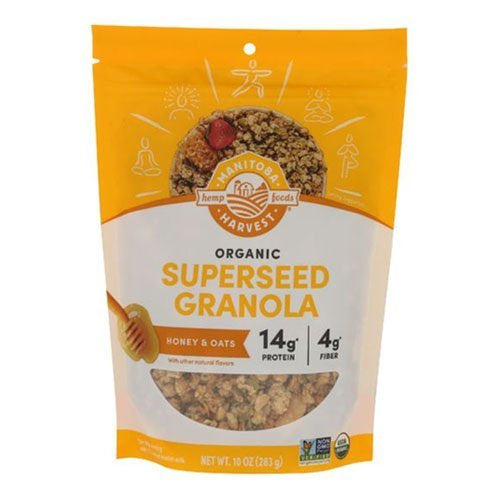 Manitoba Superseed Granola Honey & Oat 10oz