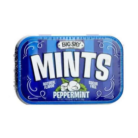 Big Sky Peppermint Sugar Free, Tin