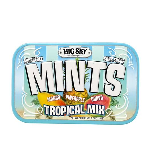 Big Sky Tropical Sugar Free Mint, Tin