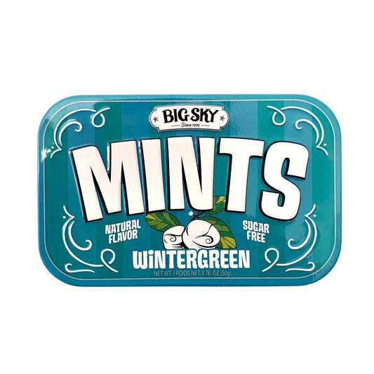 Big Sky Wintergreen Mint Sugar Free, Tin