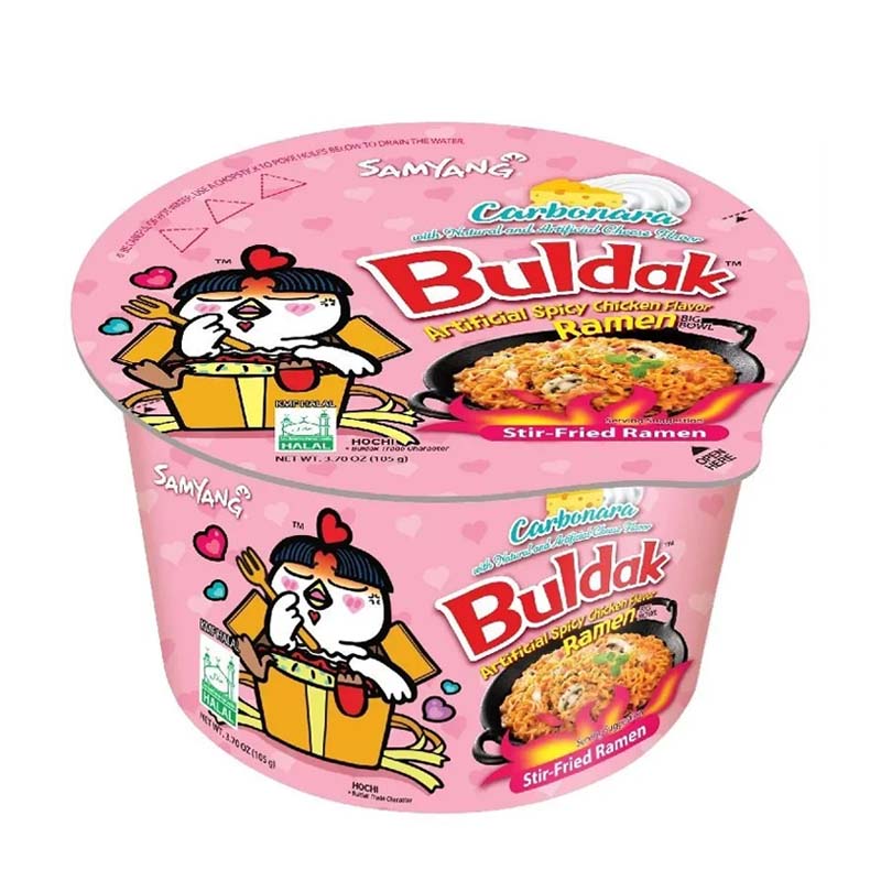 Buldak Ramen- Carbonara Hot Chicken Flavor 106g