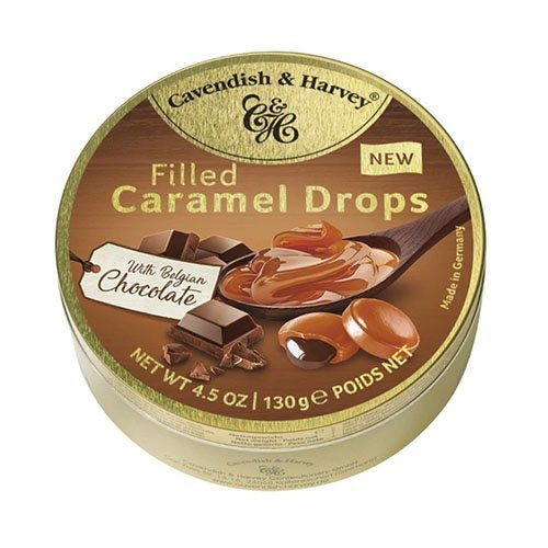 Cavendish & Harvey Caramel Drops Filled with Belgian chocolate