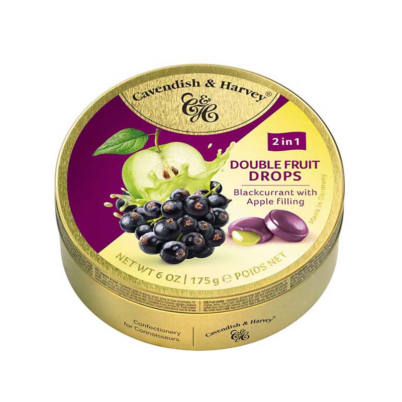 Cavendish & Harvey Blackcurrant with Apple Filling 175g