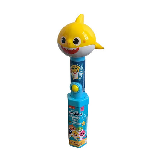 Nickelodeon Baby Shark Candy Fan (Yellow) – Baby Shark Spinning Toy Fan with Sweet Candy Inside