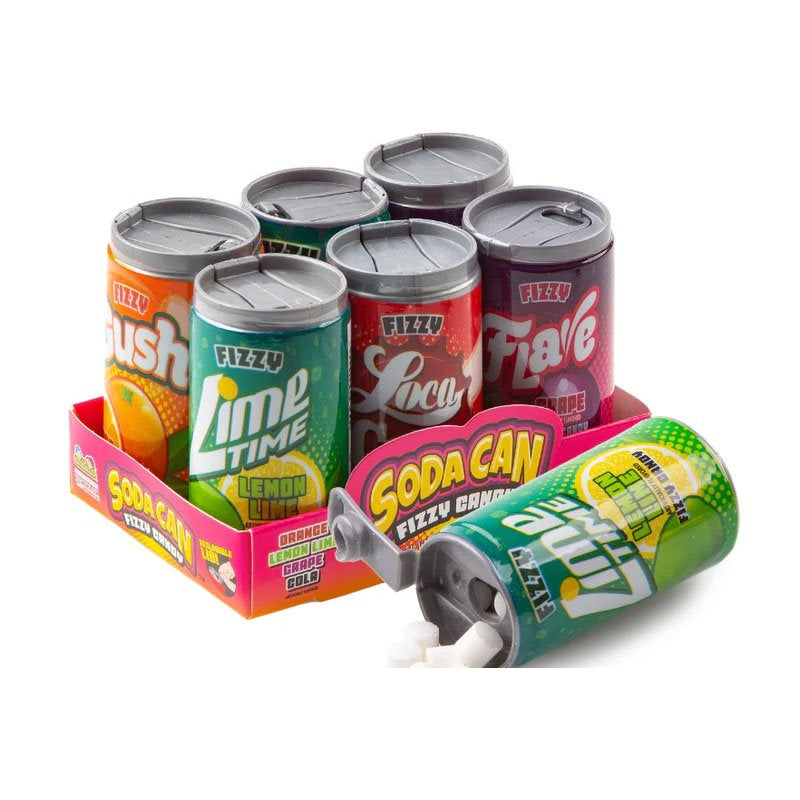 Kidsmania Soda Can Fizzy Candy