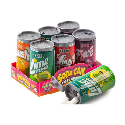 Kidsmania Soda Can Fizzy Candy