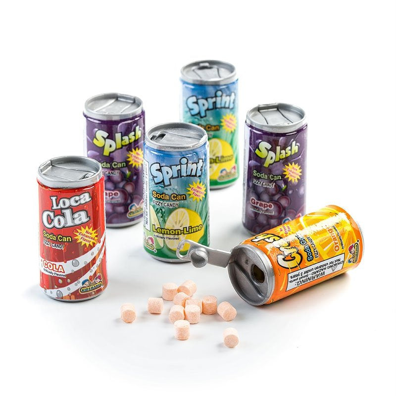 Kidsmania Soda Can Fizzy Candy
