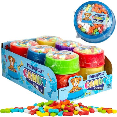 Koko Puppy Palz Candy Kibble Bowl - GREEN