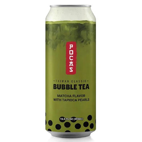 Pocas Bubble Tea Matcha 16.5oz