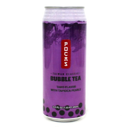 Pocas Bubble Tea Taro 16.5oz