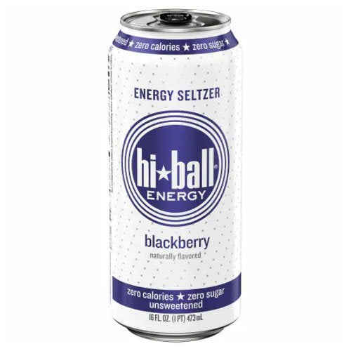 Hiball Energy Seltzer Blackberry 16oz