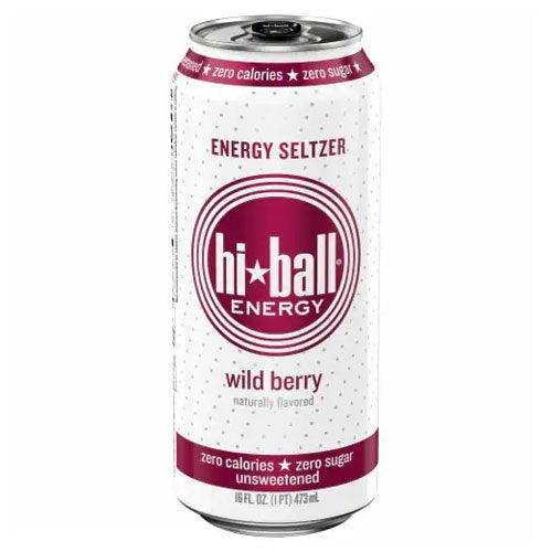 Hiball Energy Seltzer Wild Berry 16oz