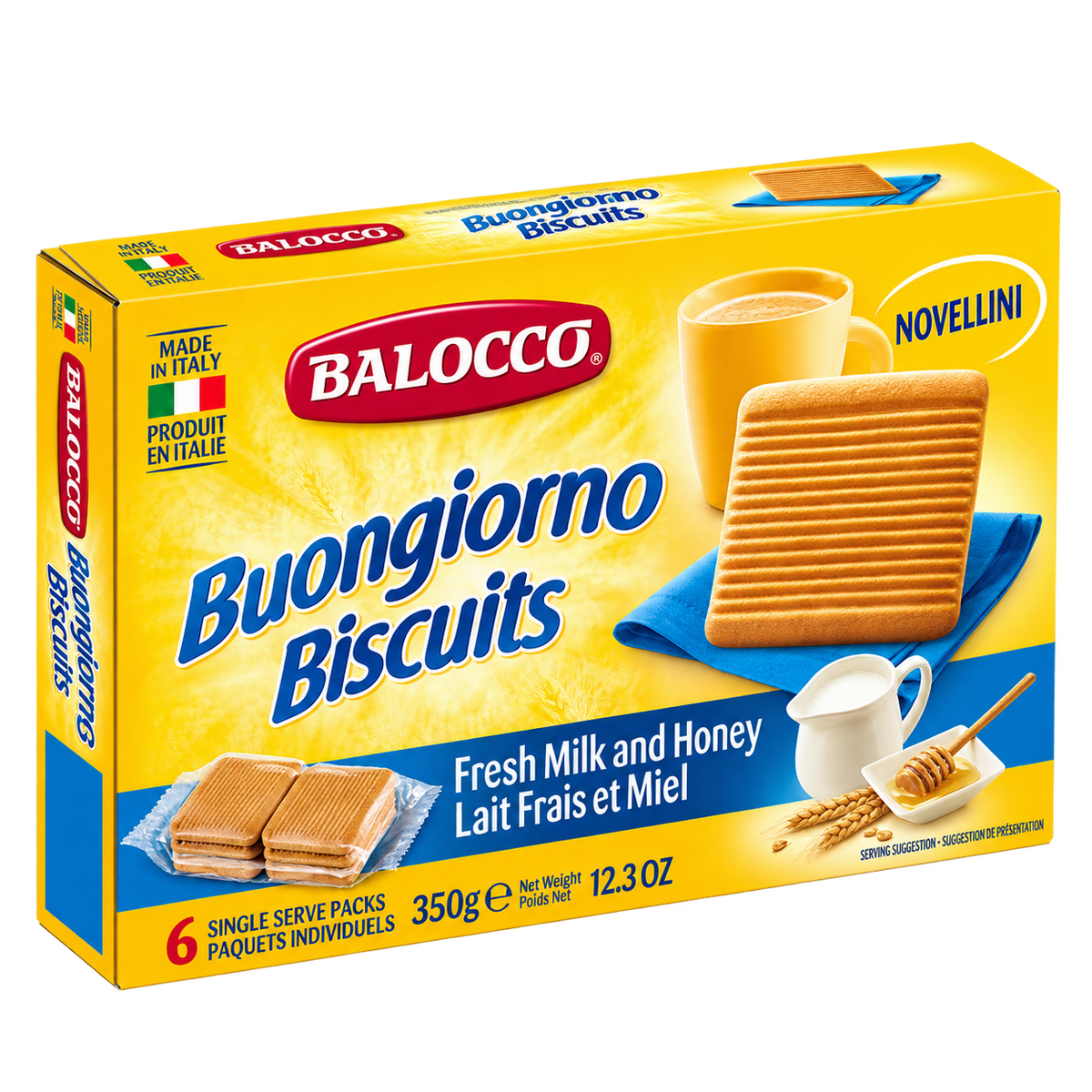 Balocco Novelline - Fresh Milk and Honey