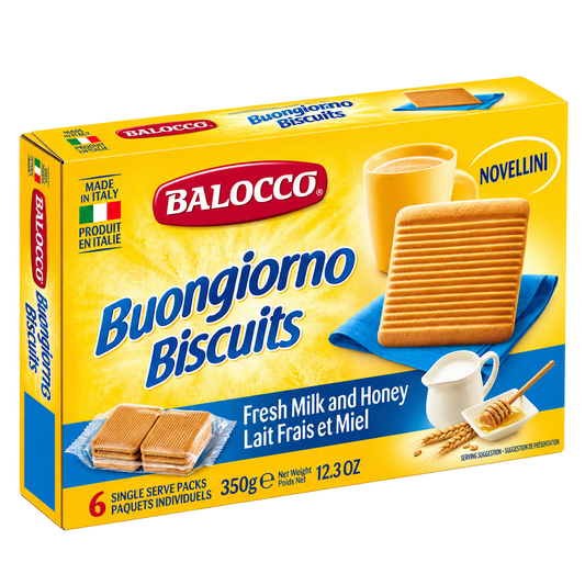 Balocco Novelline - Leche fresca y miel