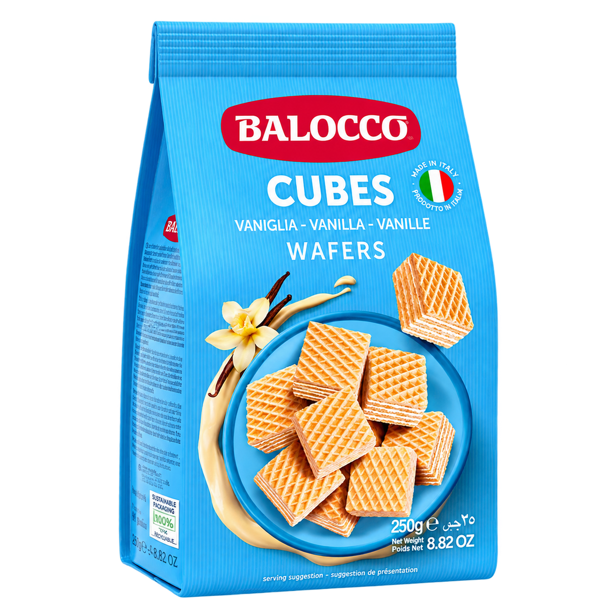 Balocco Vanilla Wafer 8.8oz