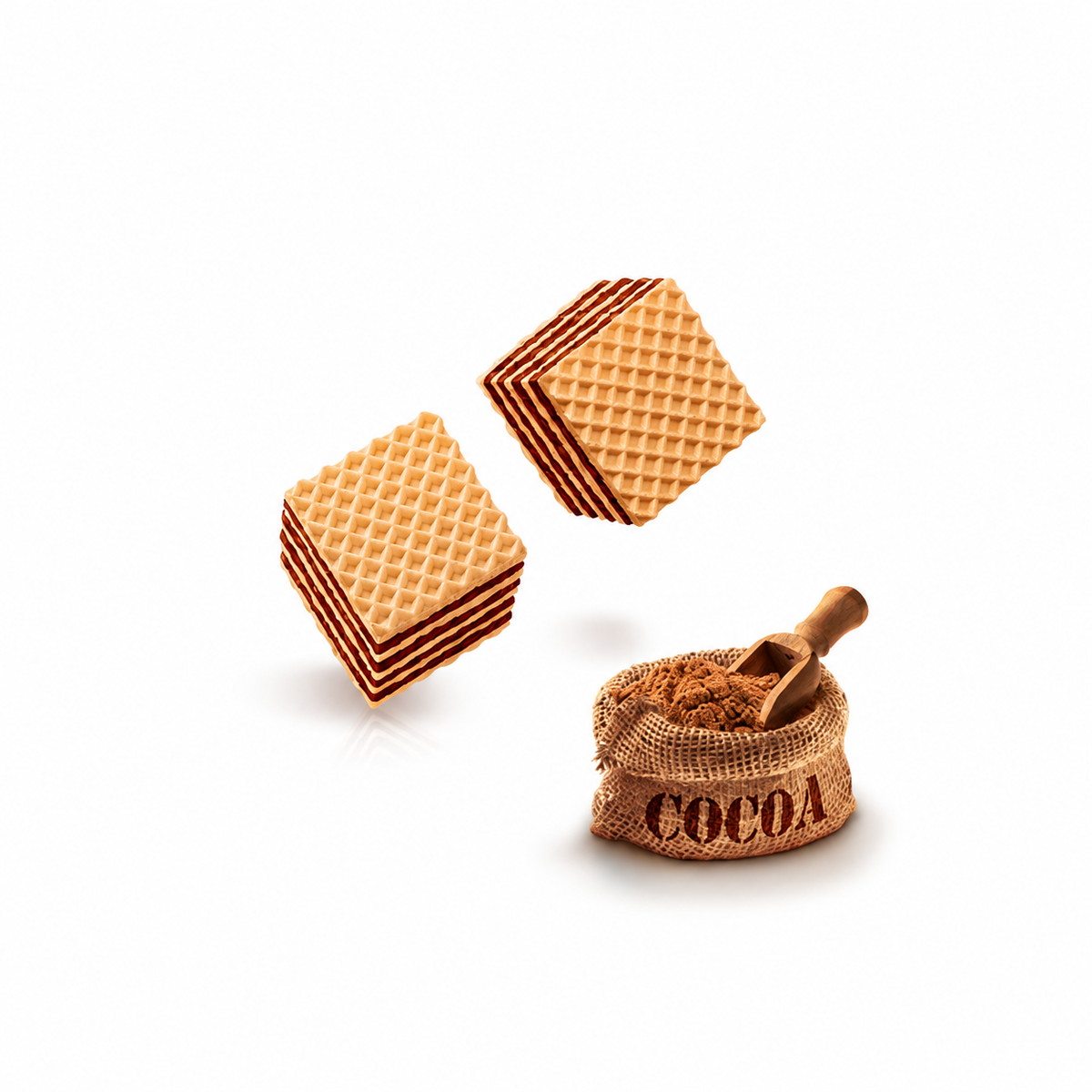 Balocco Cubes Cocoa Wafer 8.8oz