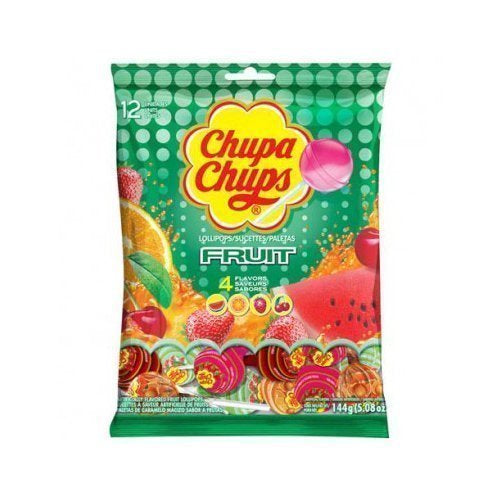 Chupa Chups Fruit Pop 12ct