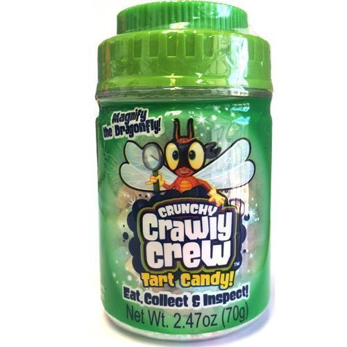 Crawly Crew Sour Tart Candy Bugs, Green