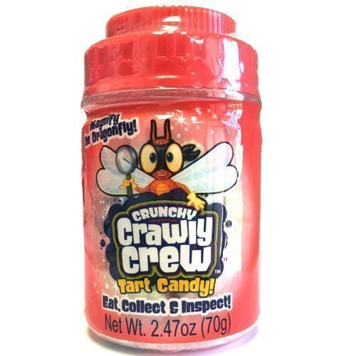 Crawly Crew Sour Tart Candy Bugs, Red