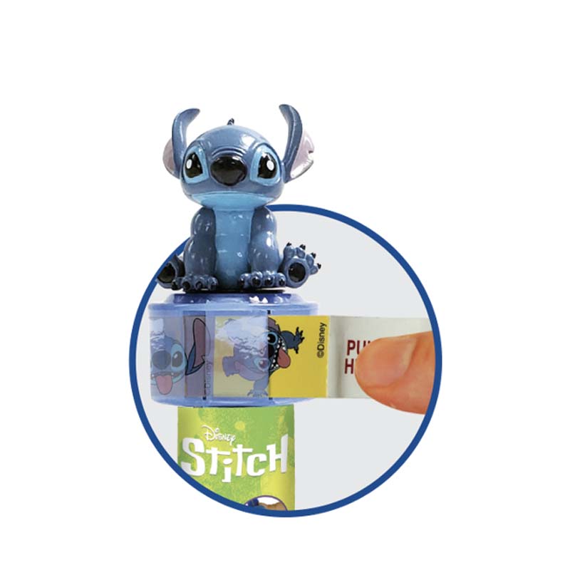 Disney Stitch Sticker Stamper Toy Candy – Fun Disney Candy & Sticker Stamper for Kids