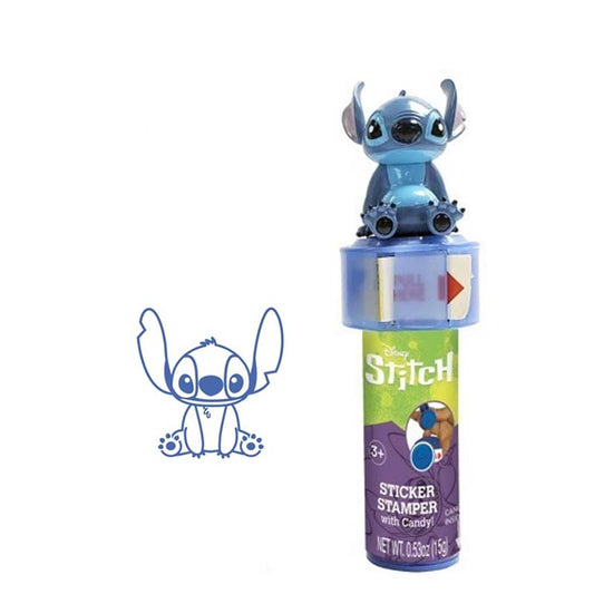Disney Stitch Sticker Stamper Toy Candy – Fun Disney Candy & Sticker Stamper for Kids