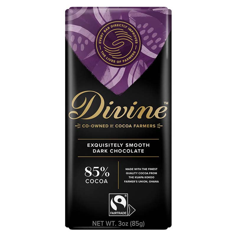 Divine 85% Dark Chocolate