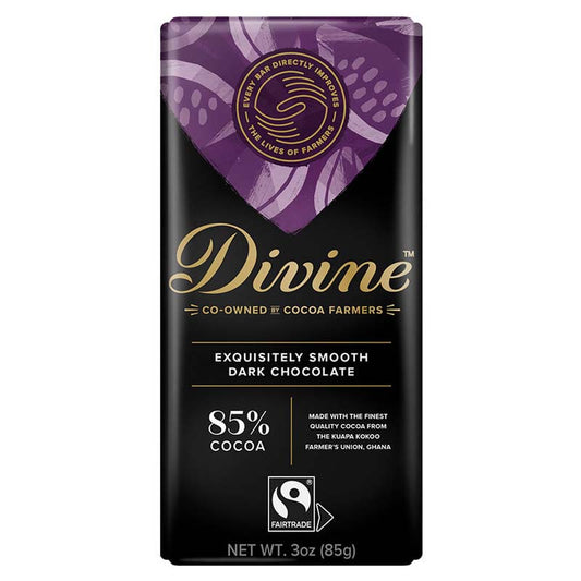 Divine 85% Dark Chocolate