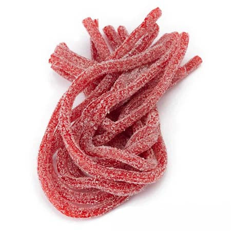 Sour Power Straws Strawberry