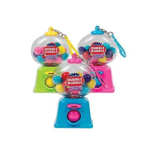 Kidsmania Dubble Bubble Dispenser Key-Ring, Box