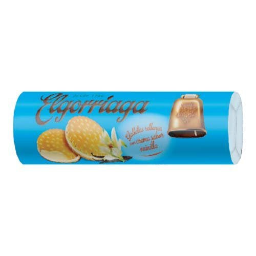 Elgorriaga Vanilla Flavored Filled Biscuit