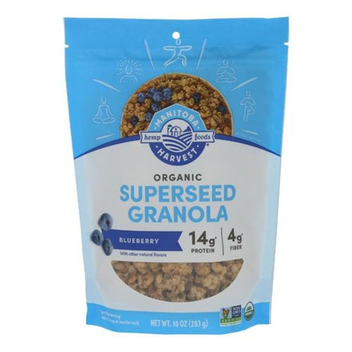 Manitoba Superseed Granola Blueberry 10oz