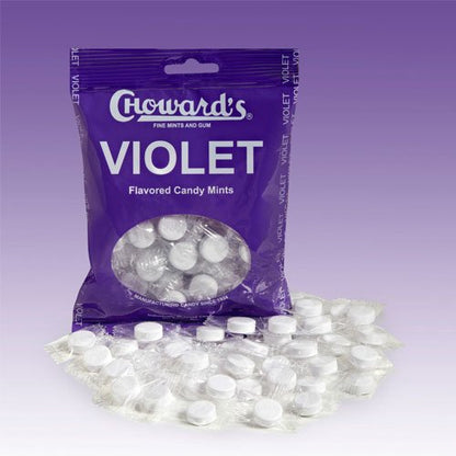 Choward's Violet Mints Peg Bag