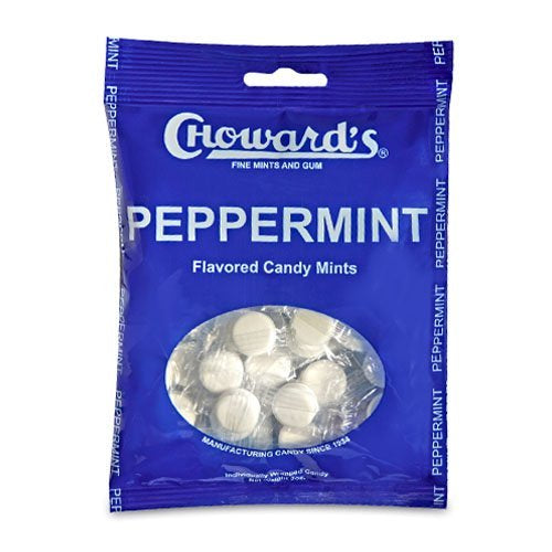 Choward's Peppermint Mints Peg Bag