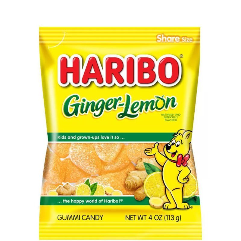 Haribo Ginger-Lemon Gummy Candy