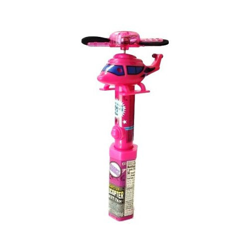Candyrific Lite Up Helicopter Fan with Candy, Pink