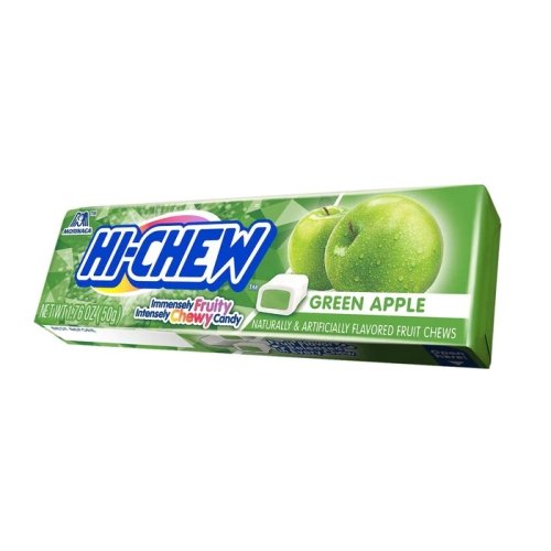 Hi-Chew Sticks Chewy Fruit Candies Green Apple